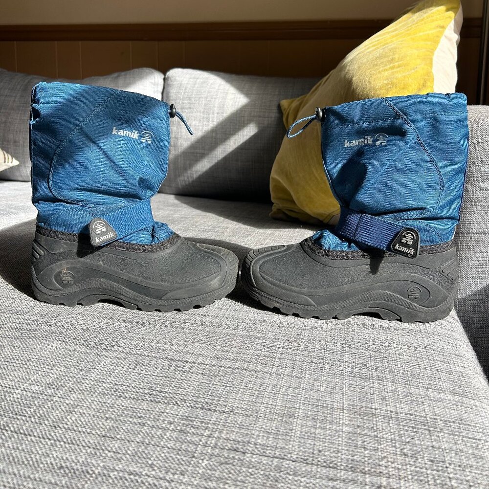 Kamik Snowfox Pac Waterproof Insulated Boots kids size 2 (EU 34)